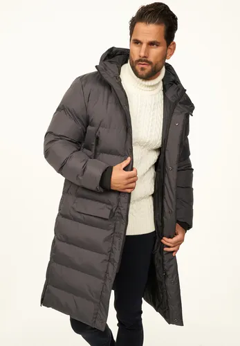 OneRedox Herren Parka mit Kapuze - Dunkelgrau - M - Der OneRedox Winterparka bietet optimalen Schutz vor Kälte dank hochwertiger Steppfüllung und winddichter Außenschicht. Praktische Taschen und eine großzügige Kapuze sorgen für Funktionalität und Stil in der kalten Jahreszeit.