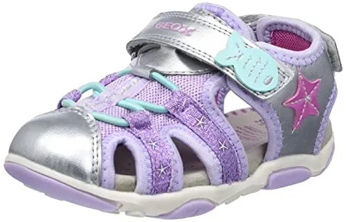 Geox Baby Mädchen B Sandal Agasim Girl Sandalen