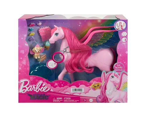 Mattel HLC41 - Barbie Touch of Magic, verborgener Zauber mit Pega, fördert kreatives Spielvergnügen ab 3 Jahren