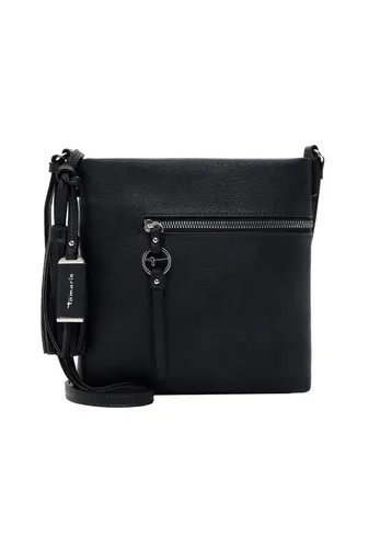 Tamaris Umhängetasche TAS Nele 32809 Damen - Stylische Umhängetasche mit schickem Quasten-Anhänger, perfekt für den Alltag. Das Hauptfach bietet ausreichend Platz für Ihre Essentials. Maße: 21 x 21 x 4 cm.