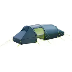 Jack Wolfskin Trekkingzelt Lighthouse II RT - leichtes Tunnelzelt für 2 Personen - Tunnelzelt für 2 Personen mit optimaler Raumnutzung und hoher Sturmstabilität. Ideal für Trekkingtouren, leicht zu tragen und bietet komfortablen Platz zum Kochen und Schlafen.