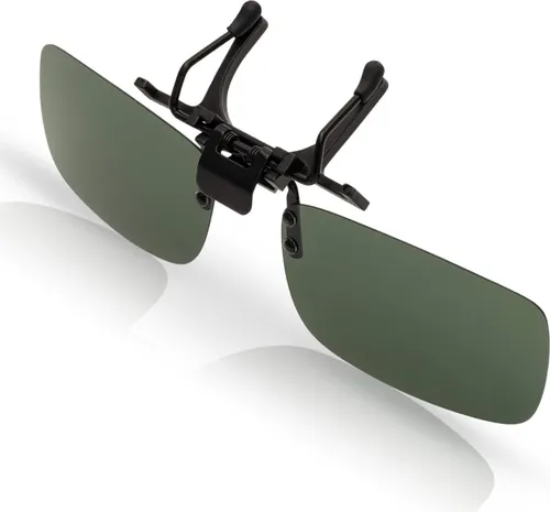 City Vision Herren Brillen Aufsatz Polarisiert Clip On Modern Praktisch 30447 Grau