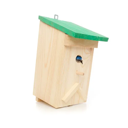 Nistkasten 28 mm Einflugloch Meisen Nistkasten Wetterfest und Robust Nisthöhle