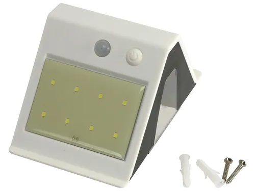 LED-Solarwandleuchte mit Bewegungsmelder, 200 lm
