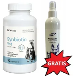 Synbiotic Vet – 90 Kapseln für Haustiere