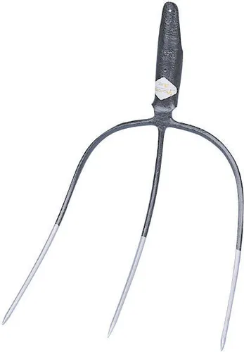 Produktbild Kerbl Heugabel mit Federdülle ohne Stiel 3 Zinken 37 x 32 cm