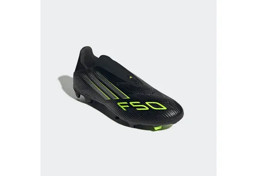adidas Performance F50 LEAGUE LACELESS Fußballschuh - Fußballschuhe für Rasen- und Kunstrasenplätze, in Größe 48 EU, sportlicher Stil ohne Verschluss für optimalen Tragekomfort.