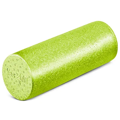Yes4All Hochdichter EPP Runder Rücken-Foam Roller, Trainingsrolle für Yoga, Pilates & Dehnen – 30, 45, 60, 90 cm