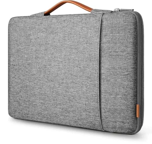 Inateck Laptop-Hülle 360° Schutz für 16 Zoll MacBook Pro - Gerätehülle für 16 Zoll MacBook Pro und 15 Zoll Laptops, bietet optimalen Rundumschutz und ist aus strapazierfähigem Polyester gefertigt.