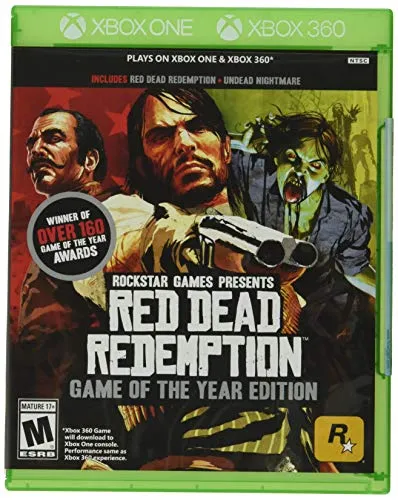 Red Dead Redemption Game of the Year Edition für Xbox 360 - Action & Abenteuer-Spiel mit USK 16, ohne Regionalsperre und 3 Jahre Herstellergarantie – erlebe den Wilden Westen mit Rockstar Games!