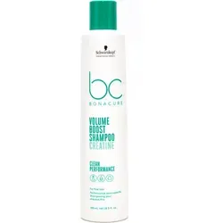 Schwarzkopf Professional BC Bonacure Volume Boost Shampoo 250 ml - Shampoo für sanfte und müde Haare, reinigt gründlich und verleiht Volumen sowie Glanz für ein frisches Haargefühl.