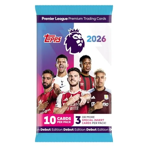 Topps Premier League 2025/26 Kartenpakete von Topps