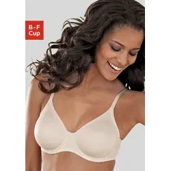 Lascana Damen T-Shirt-BH - Funktionsunterwäsche mit nahtlos vorgeformten Cups und seidiger TACTEL-Qualität, ideal für großen Größen bis Cup F und bietet optimalen Halt.