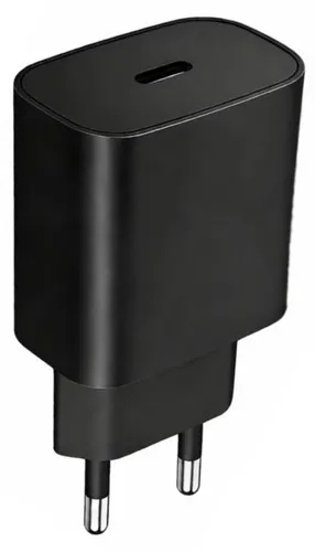 Schnell Ladegerät 25W Schwarz USB-C Netzteil Power Adapter Super Charger PD 3.0 PPS