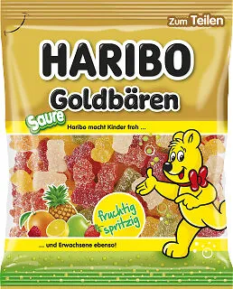 Haribo Goldbären sauer 175g