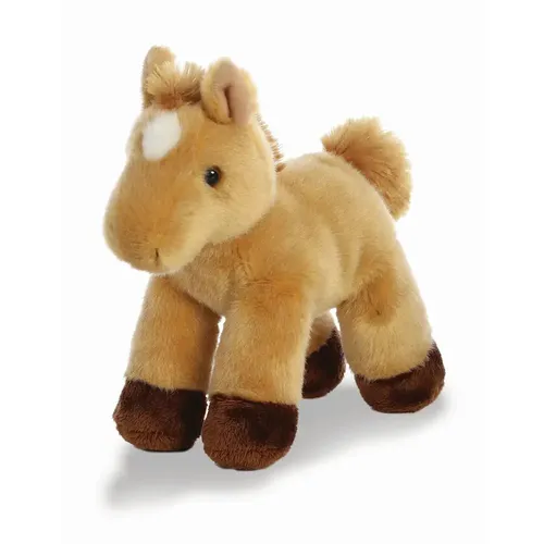 Mini Flopsies - Prancer Light Brown Hors