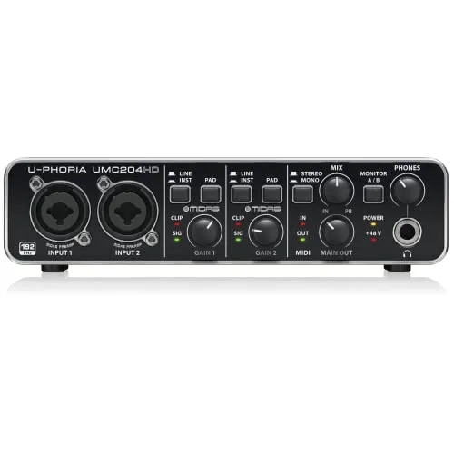 Behringer U-PHORIA UMC204HD