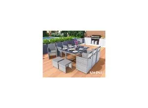 Swing&Harmonie Vegas Polyrattan Sitzgruppe