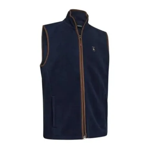 Deerhunter Cumbria Fleece-Weste in blau von Deerhunter