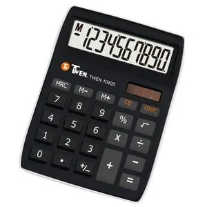 TWEN 1040S Tischrechner schwarz