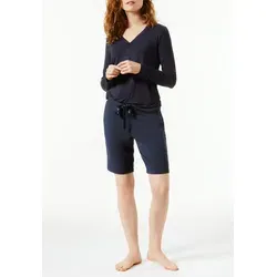Schiesser Damen Schlafhose Kurz Bermuda Modal von Schiesser