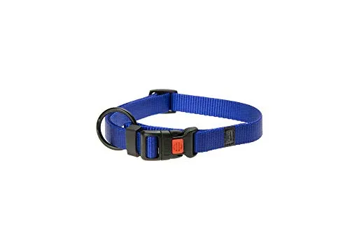 Karlie Art Sportiv Plus Halsband verstellbar neue universal Farben Mix and Match L: 30 - 45 cm B: 15 mm S blau