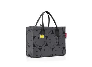 REISENTHEL® daily shopper Smiley Grey in grau von reisenthel