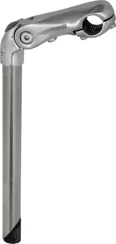 Ergotec Vorbau Kobra Vario SL 300mm/90mm Niro/Alu - Sonstige Fahrradteile mit verstellbarem Winkel von -10 bis +50°, ideal für individuellen Fahrkomfort und optimale Ergonomie.