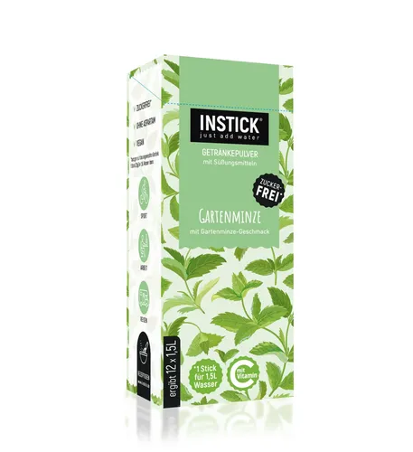 INSTICK Gartenminze 12-er Packung (12 x 1,5 L) von INSTICK