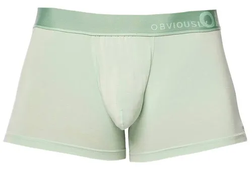 Obviously Herren PrimeMan Einfach Modal Boxershorts - Grün in türkis von Obviously