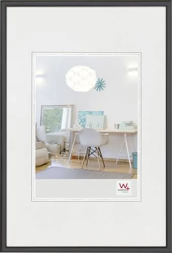 walther+ design KV015B Bilder Wechselrahmen Papierformat: 10 x 15cm Schwarz