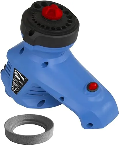 Güde Bohrerschärfgerät GBS 95 (90 W, 1350 1/min, einfaches, sicheres Schärfen von HSS E-, HSS-, CrV und WS-Spiralbohrer von 3-12 mm, einstellb. Schleifstein, rutschfeste Füße, inkl. 2 Schleifscheiben)