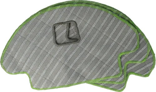 vhbw 3x Wischtuch Parkett Fliesen kompatibel mit iRobot Roomba J7, s9 Wischroboter, Putzroboter - Nasswischtuch, Mikrofaser-Pad 18 x 14,5cm
