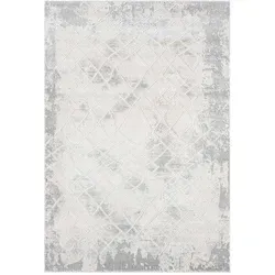 carpet city Teppich 'Antik', Grau, 80x150 cm - Vintage Flair für Ihr Zuhause - Teppiche & Böden, Moderner Teppich mit traditionellen Mustern und pflegeleichter Oberfläche, ideal für Fußbodenheizung.
