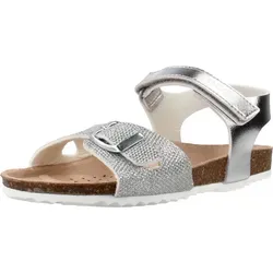 Geox Mädchen J Adriel Girl C Sandalen, 0bnew Silver, 29 EU in silber von Geox