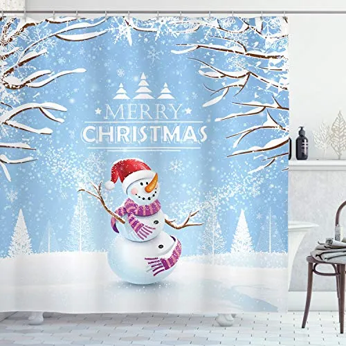 ABAKUHAUS Weihnachten Duschvorhang von Abakuhaus