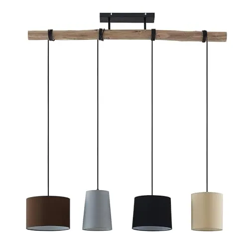 Lindby Deckenlampe Sebatin 40 cm - stilvolle Beleuchtung für jeden Raum - Lampen - Elegante Deckenlampe in Weiß mit dimmbaren E27 Fassungen für individuelle Lichtgestaltung, ideal für Wohnzimmer oder Schlafzimmer.