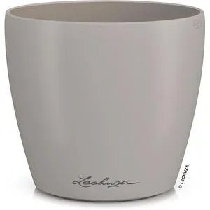 Lechuza Übertopf CLASSICO Color DECO 12, sandbraun, Ø 13 x 12 cm, aus Kunststoff, für innen