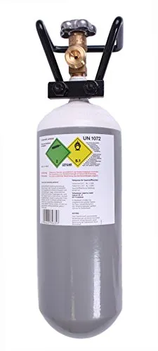 Wiederbefüllbare Sauerstoffflasche 2l