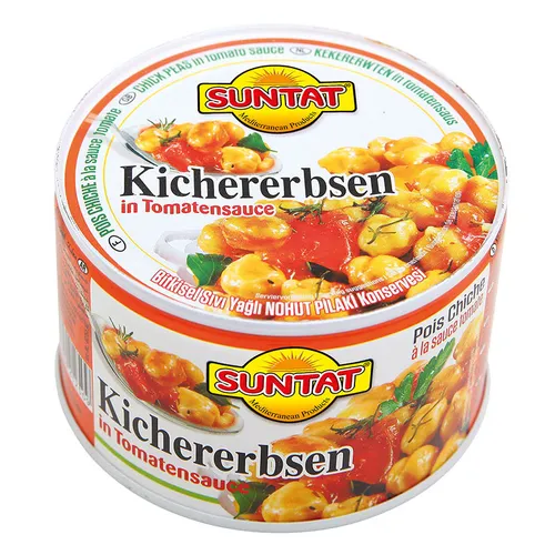 SUNTAT Kichererbsen in Tomatensoße 400 g