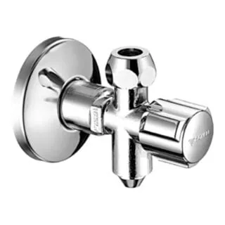 Schell Comfort Eckventil mit Entleerungsstutzen - Eckventil für die Installation, mit selbstdichtendem Anschlussgewinde aus hochwertigem Chrom für eine sichere und langlebige Verbindung.