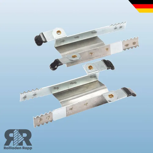 Rolladensicherung Klemmsicherung - Effektiver Einbruchschutz für Rollläden - Sichern Sie Ihr Zuhause mit unseren Klemmsicherungen für Rollläden. Sie bieten enorme Sperrkraft und funktionieren auch bei gekippten Fenstern. Einfache Montage ohne Bohren!