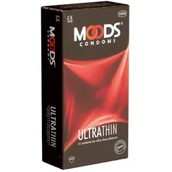 «Ultra Thin Condoms», 12 Stück, rosa, ultradünn (0,055 mm) (12 Kondome) 12 St