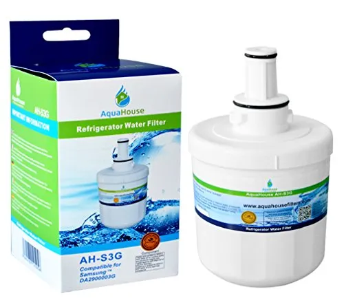 Aquahouse AH-S3G Wasserfilter kompatibel mit Samsung Kühlschrank DA29-00003G, HAFCU1 / XAA, HAFIN2 / EXP, DA97-06317A