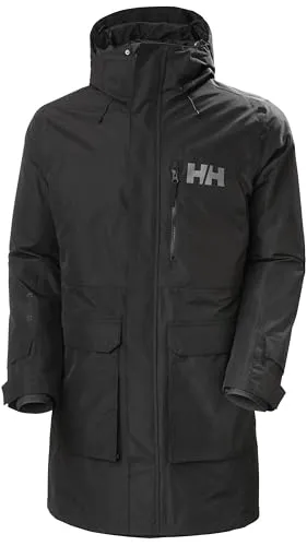 Helly Hansen Herren Rigging Coat, Schwarz, L in schwarz von Helly Hansen