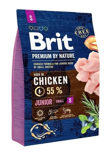 Brit Premium by Nature Junior S Chicken 3kg von Brit