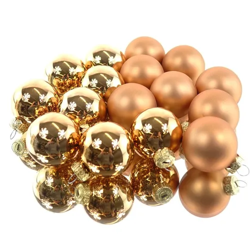 Weihnachtsbaumschmuck Braun von Kaemingk