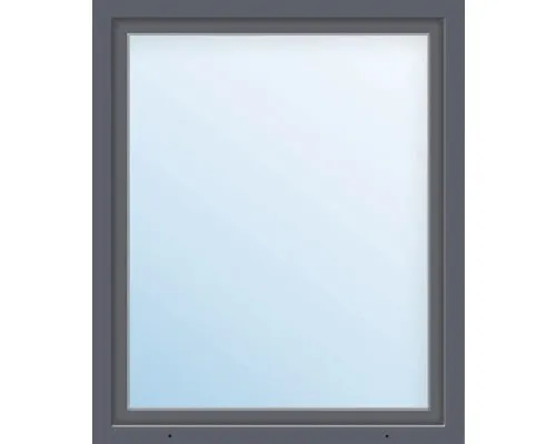 Produktbild ARON Basic+ Kunststofffenster 1 Flügelig (Dreh-Kipp) 100x100 cm RAL 7016 anthraz