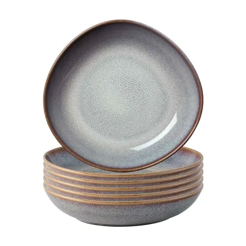 Villeroy & Boch Müslischale Lave Beige - Einzigartiges Steingut-Design - Müslischalen aus Steingut, spülmaschinen- und mikrowellensicher. Jedes Stück ist ein Unikat mit skandinavischem Flair, ideal für stilvolle Frühstücksmomente.