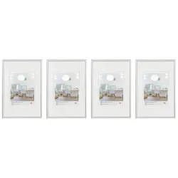 Walther KV030S New Lifestyle 20x30cm silber 4er Pack in silber von Walther